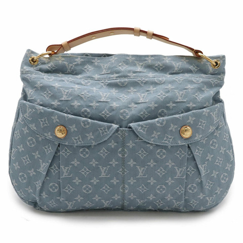 LOUIS VUITTON 路易威登 Monogram Denim Daily GM 單肩包 Bleu Clair 藍色 M40492