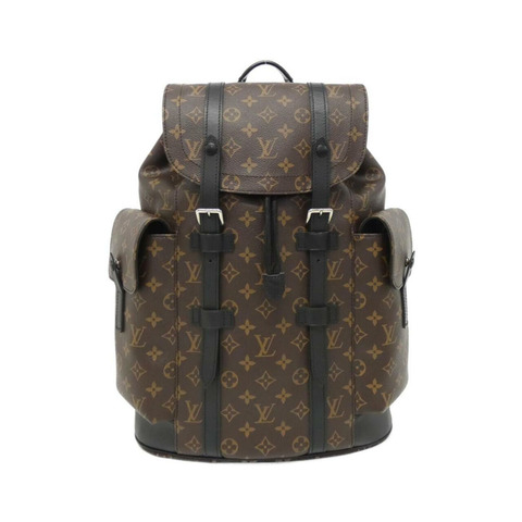 Louis Vuitton Monogram Macassar Christopher MM M43735 背包
