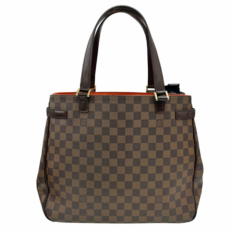 LOUIS VUITTON Louis Vuitton Uzes N51128 MB0094 Damier 手提包 手提包 Ebene 帆布 棕色 女款-1