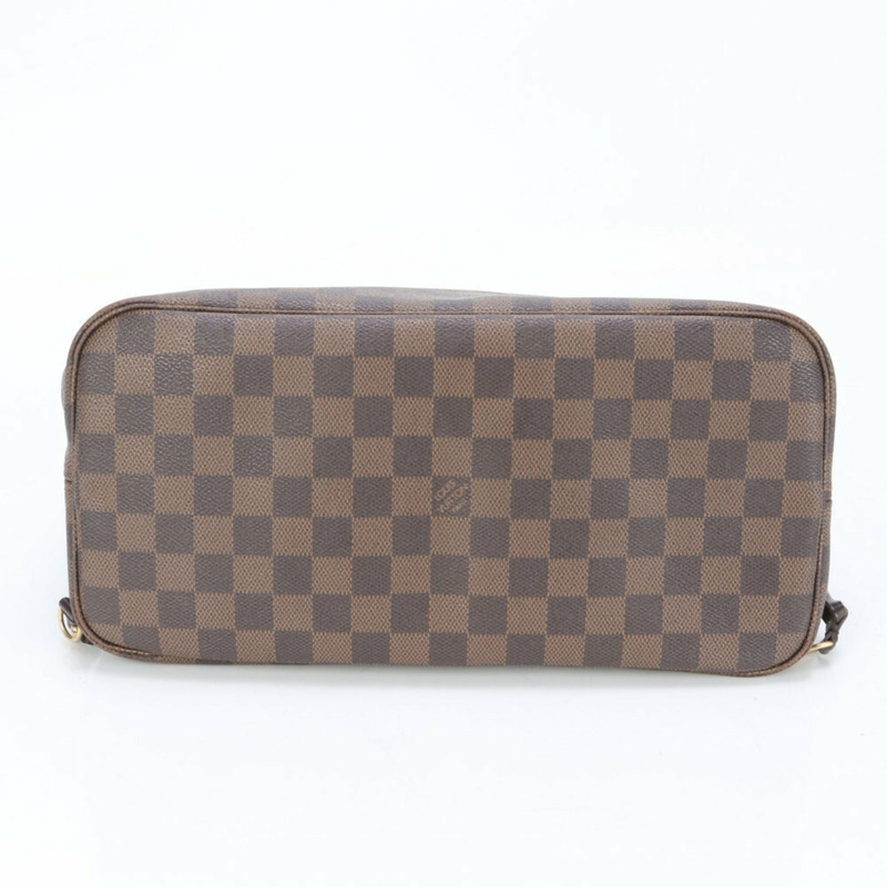 Louis Vuitton Damier Neverfull MM N40599 皮革肩背包 女士手提包-7