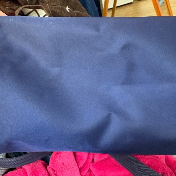 longchamp 厚款 藍色側背包 二手-12