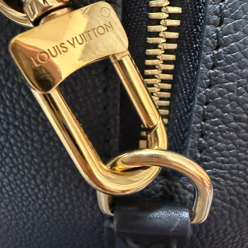 晶片款 Speedy 25 Bandouliere Monogram Empreinte 肩背包 M58951 黑色皮革-26
