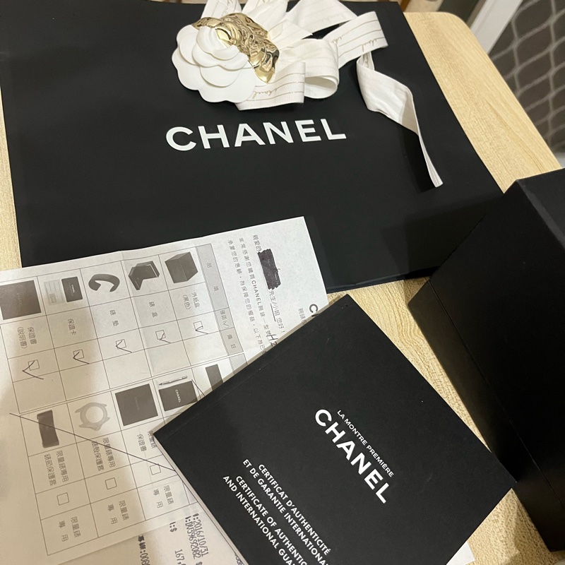 香奈兒chanel premiere 女鑽腕錶-8