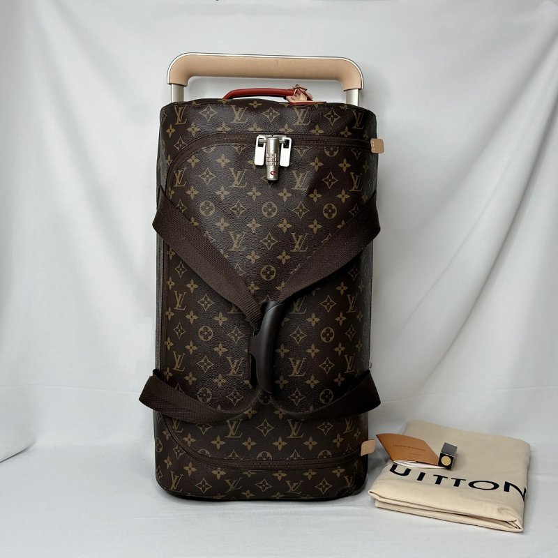 LV Horizon 55老花帆布拉桿行李箱-0