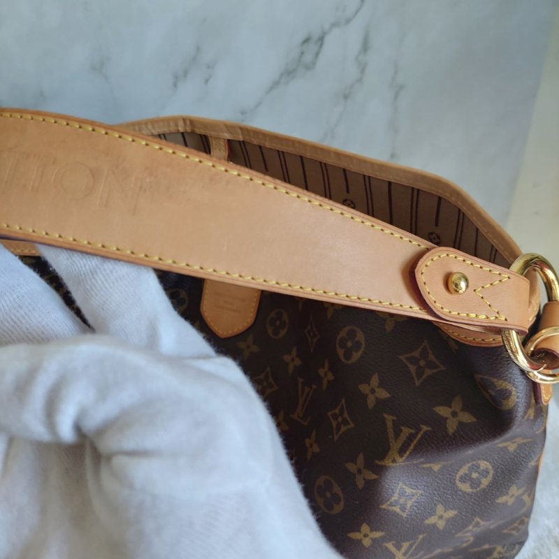 LV Delightful ( MM /中)🎀現品實拍🎀 M40353 肩背包~二手整體約9.成新-76