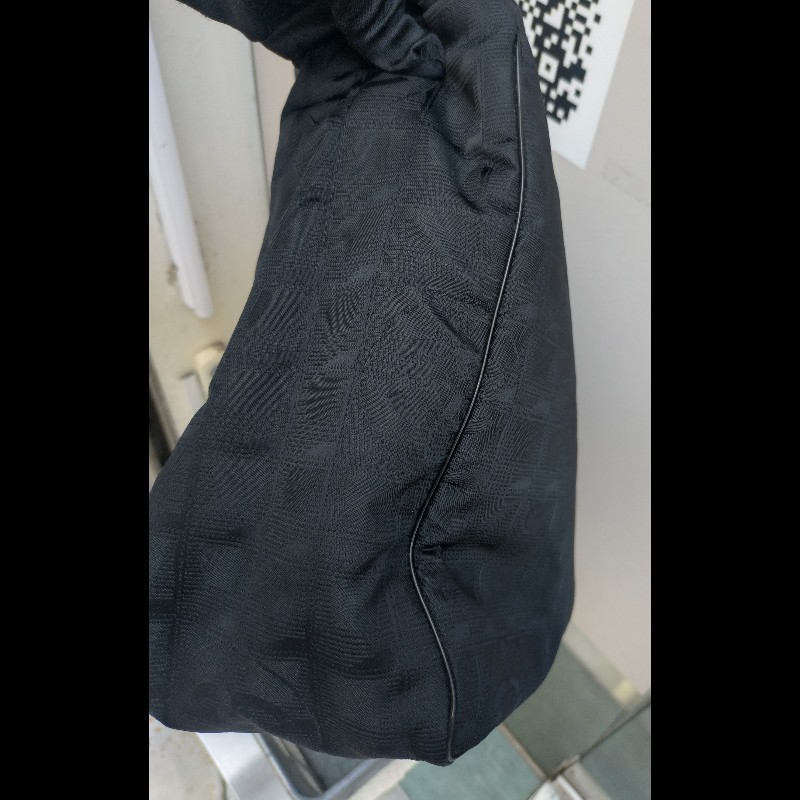 Chanel新旅行系列黑布tote-9