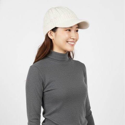 BURBERRY 藍標 羊毛編織戰馬鴨舌帽