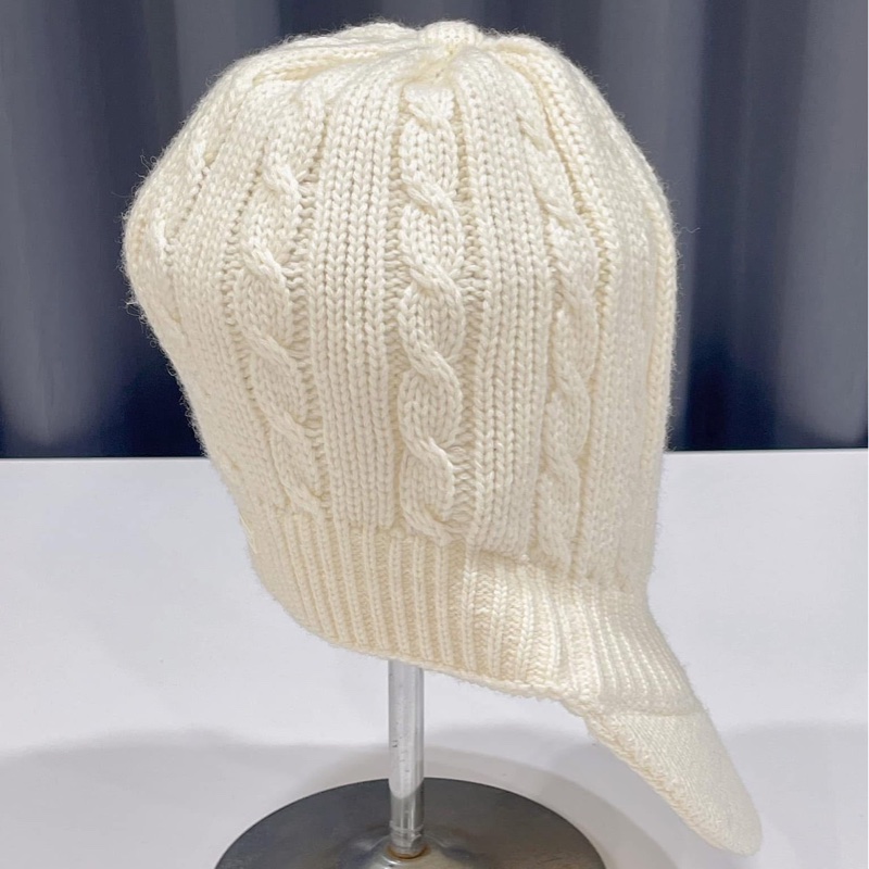 BURBERRY 藍標 羊毛編織戰馬鴨舌帽-1