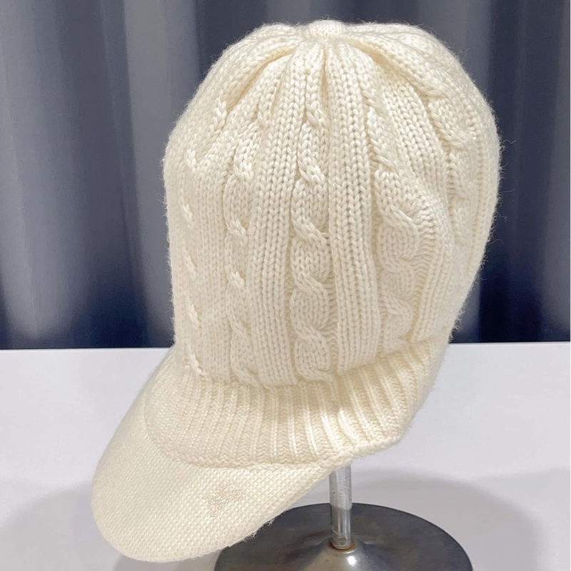 BURBERRY 藍標 羊毛編織戰馬鴨舌帽-2