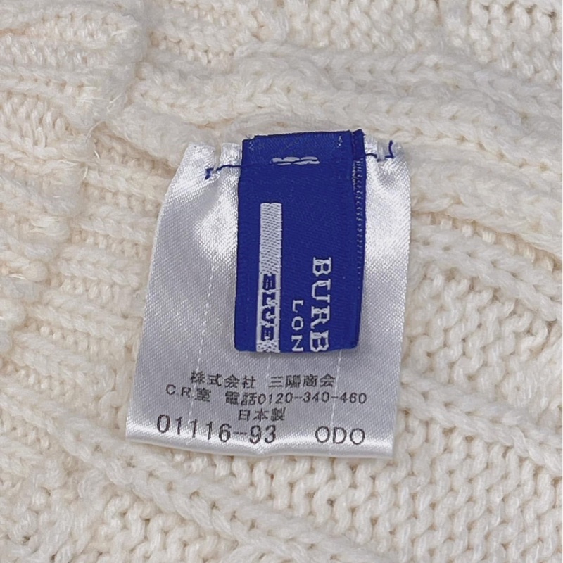 BURBERRY 藍標 羊毛編織戰馬鴨舌帽-9