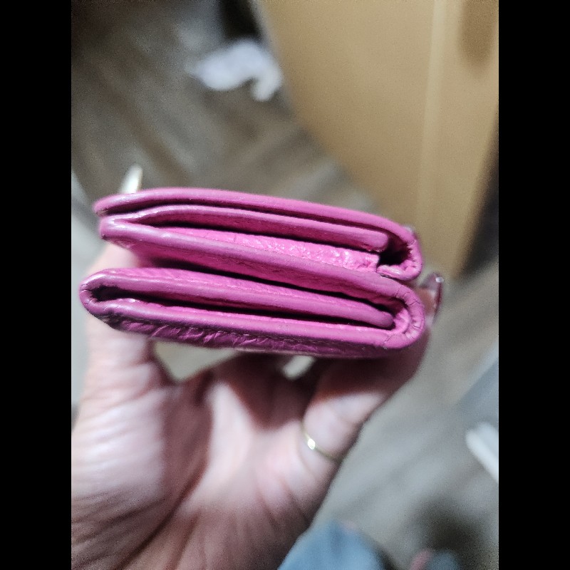 #巴黎世家 #三折 #短夾 原價12600  超實用 小包放置方便-14