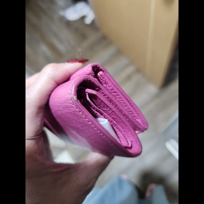 #巴黎世家 #三折 #短夾 原價12600  超實用 小包放置方便-16