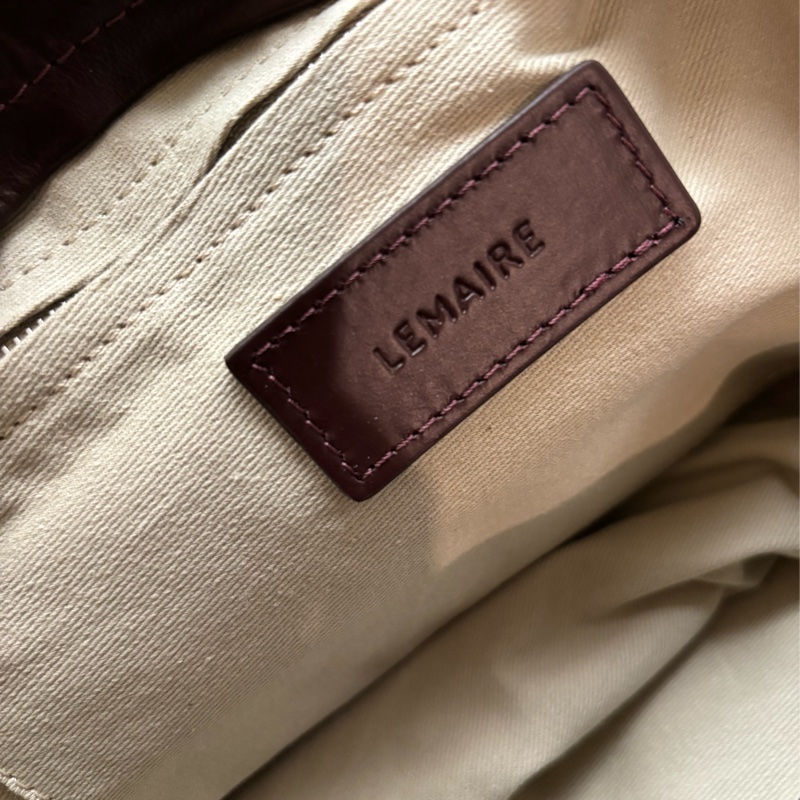 Soft croissant bag紙牛皮款牛角可頌包中號 / LEMAIRE-1