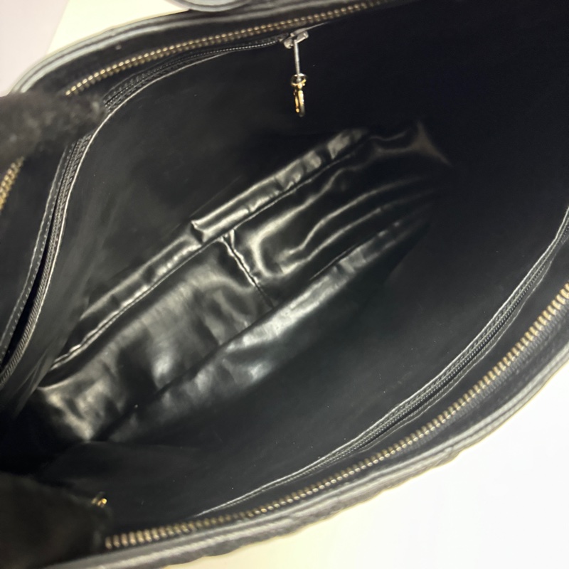 （極稀有 天菜荔枝牛皮😍） Chanel 香奈兒 荔枝牛皮 黑金Hobo 大包-20