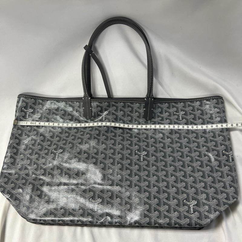 Goyard Saint Louis pm 灰色 托特包／肩背包-21