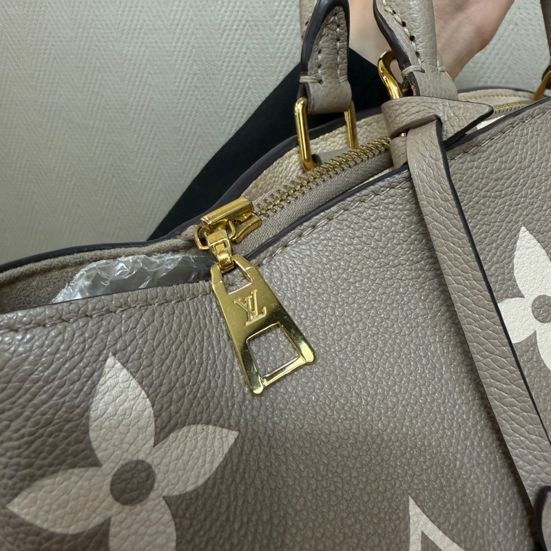 LV 斑鳩灰Petit Palais手提斜背包M58914-14