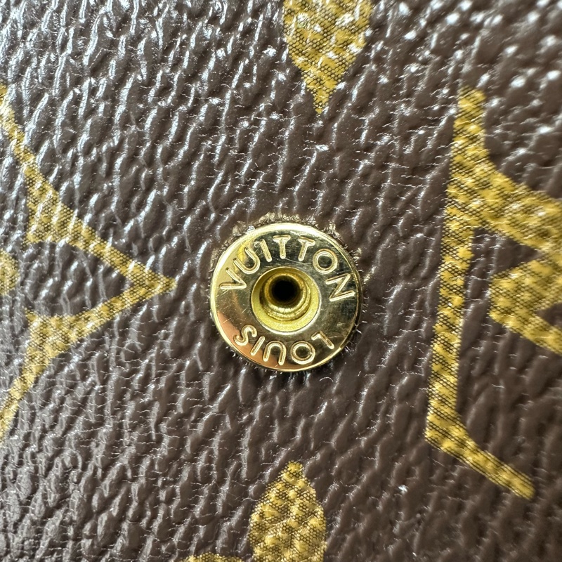 LV 經典老花三摺小銀包 卡片包-11