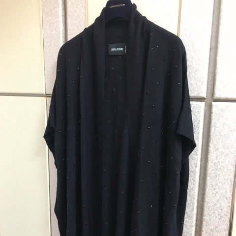 45）Zadig & Voltaire 正品黑色Cashmere外套