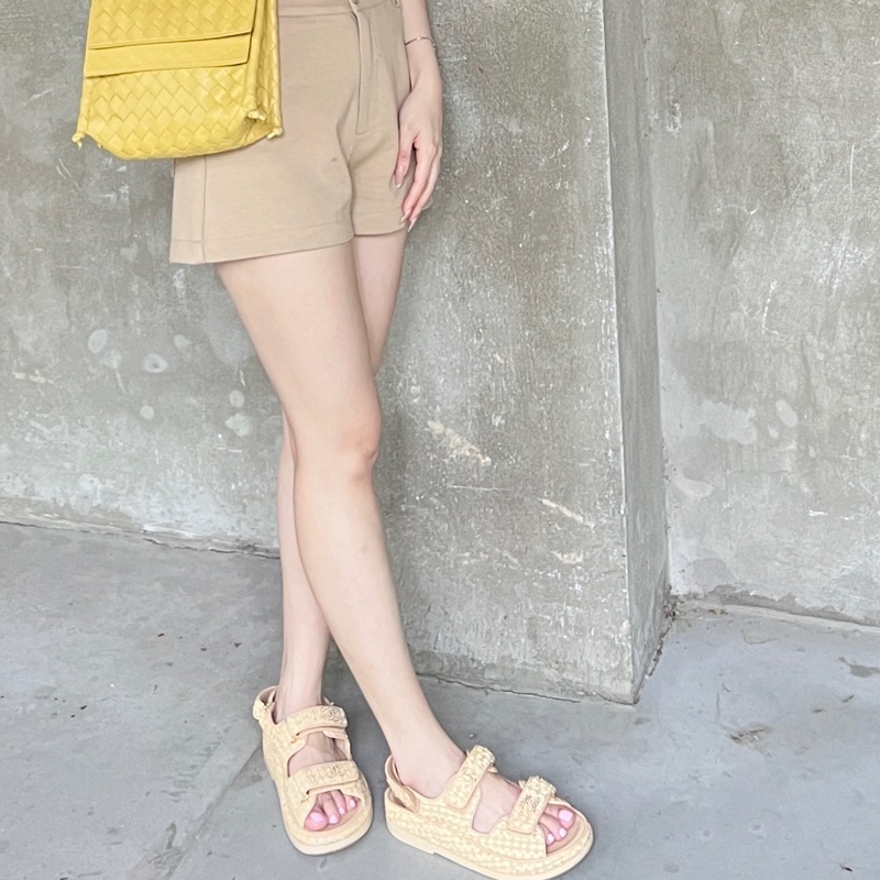 Chanel 草編涼鞋 夏天必備款-19