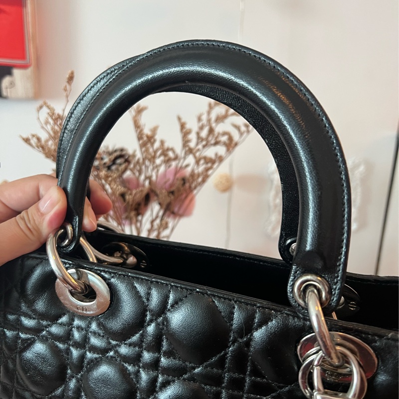 DIOR 小羊皮五格黛妃包-26
