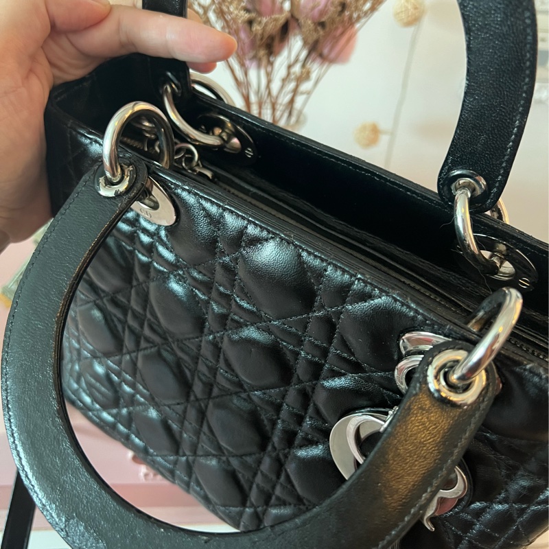 DIOR 小羊皮五格黛妃包-27