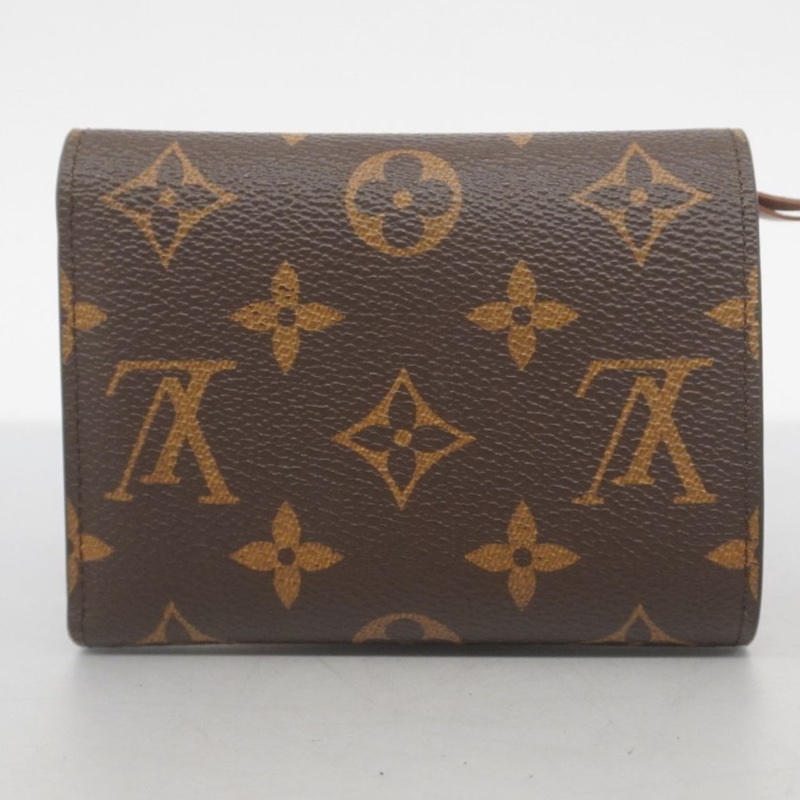 💝FuFu.Style ⟡.·* LV Monogram 三折短夾錢包➿近9.2新-4