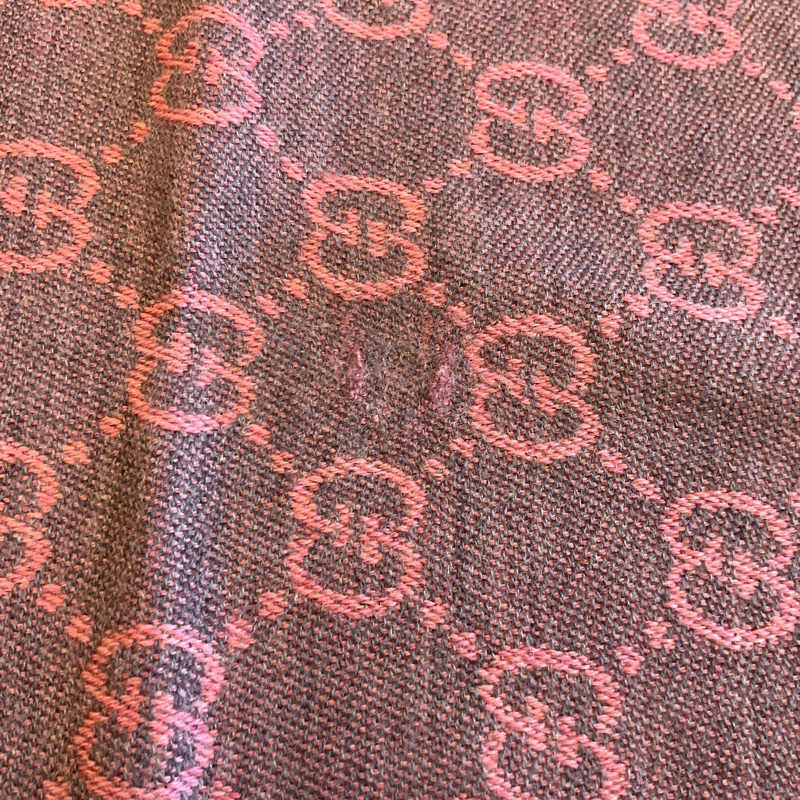 GUCCI雙色羊毛圍巾-12