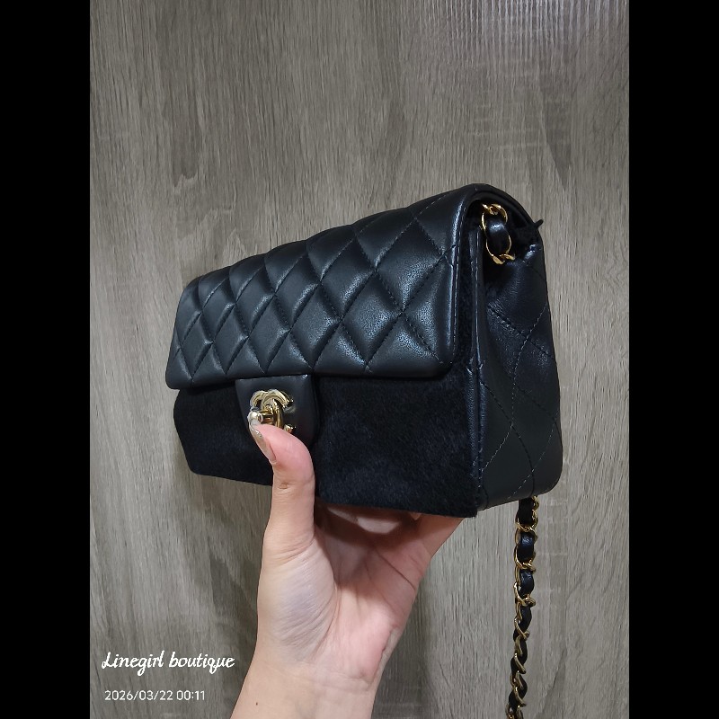 Chanel CF20 淡金釦 全新全新-7