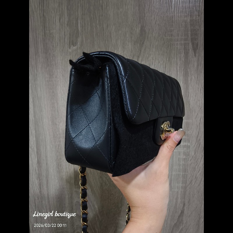 Chanel CF20 淡金釦 全新全新-8