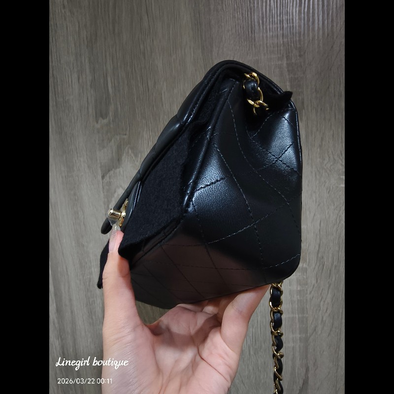 Chanel CF20 淡金釦 全新全新-9