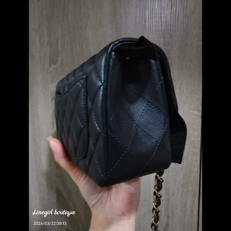 Chanel CF20 淡金釦 全新全新-13