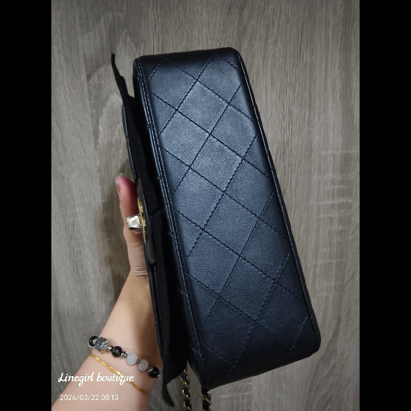 Chanel CF20 淡金釦 全新全新-15