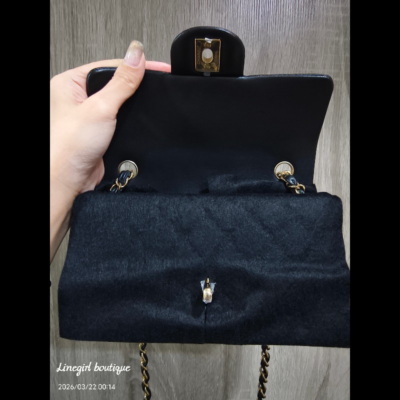 Chanel CF20 淡金釦 全新全新-27