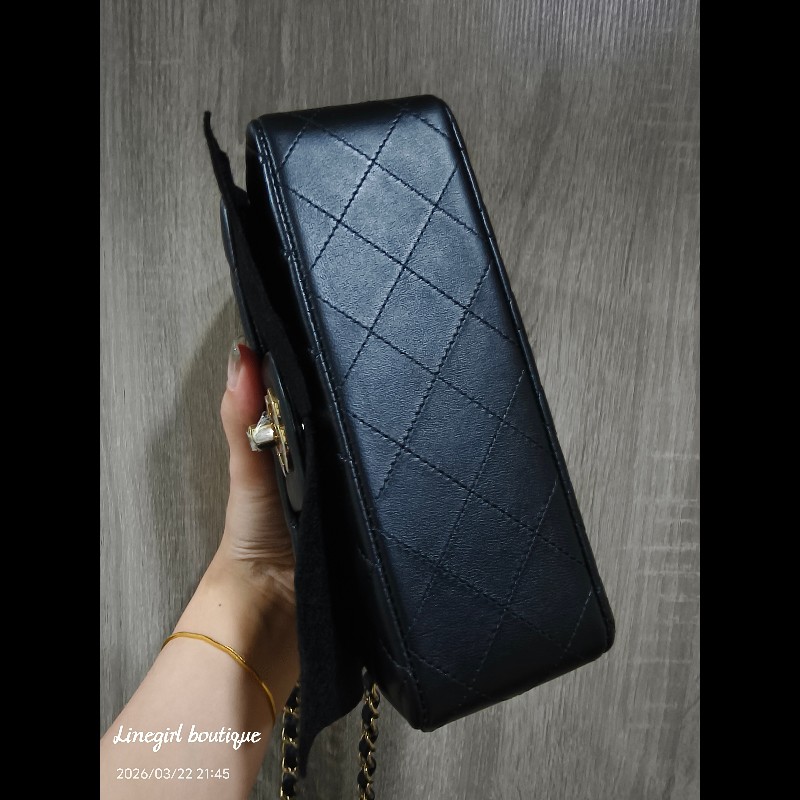 Chanel CF20 淡金釦 全新全新-17