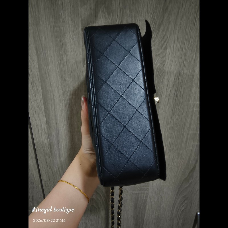 Chanel CF20 淡金釦 全新全新-19