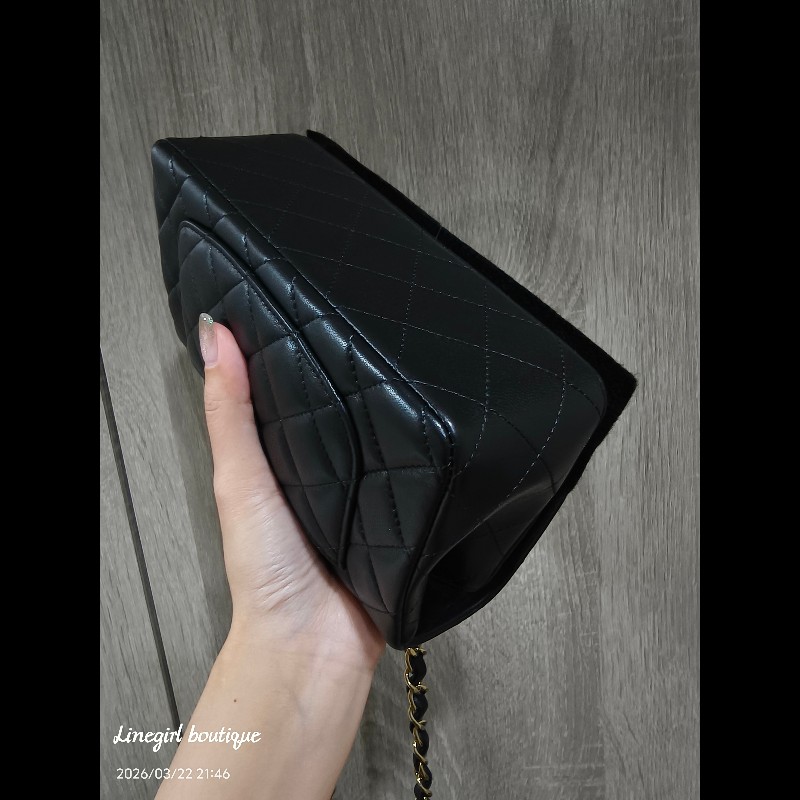 Chanel CF20 淡金釦 全新全新-24