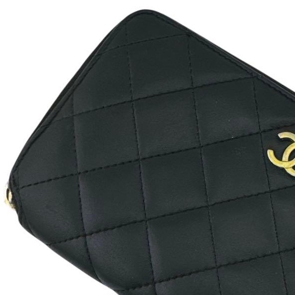 💝FuFu.Style ⟡.·* Chanel 荔枝皮長夾錢包皮夾-5