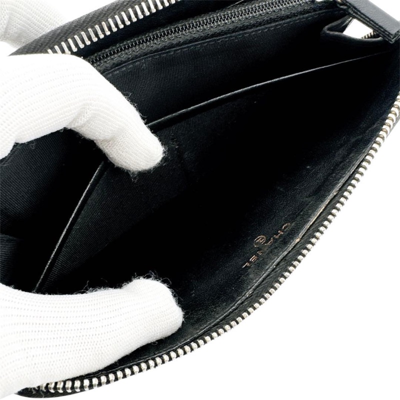 💝FuFu.Style ⟡.·* Chanel 荔枝皮長夾錢包皮夾-27