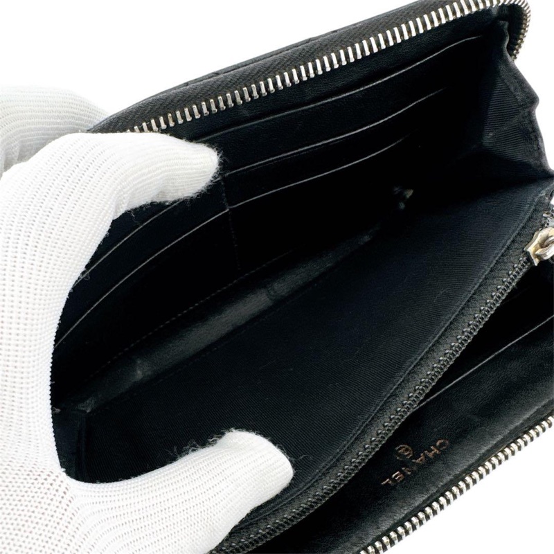 💝FuFu.Style ⟡.·* Chanel 荔枝皮長夾錢包皮夾-30