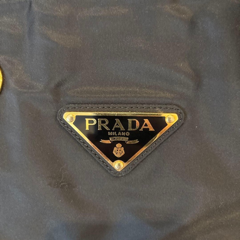 💝FuFu.Style ⟡.·* Prada 降落傘尼龍單肩包-16