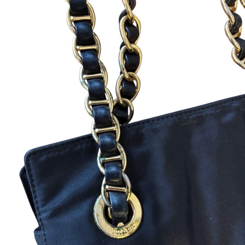 💝FuFu.Style ⟡.·* Prada 降落傘尼龍單肩包-26