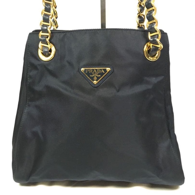 💝FuFu.Style ⟡.·* Prada 降落傘尼龍單肩包-14