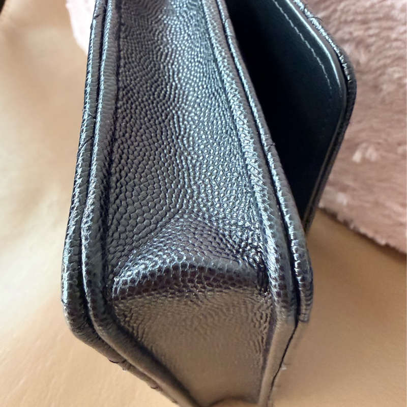 Chanel 荔枝牛皮方胖WOC-8