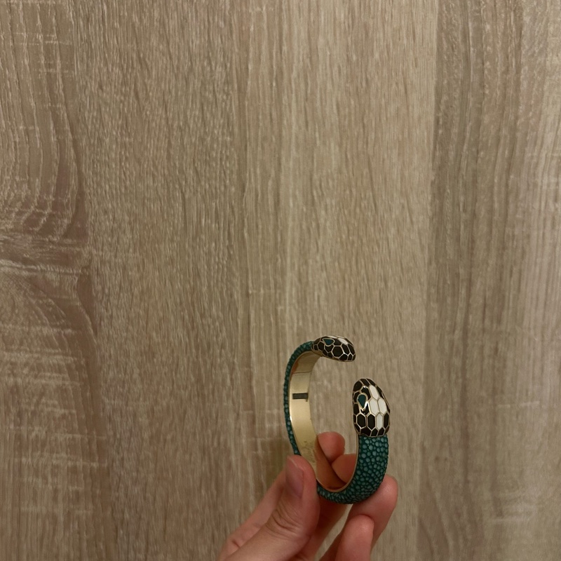 寶格麗 Bvlgari SERPENTI FOREVER 皮革手鏈(環)-15