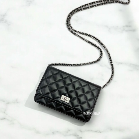 Chanel 黑銀2.55woc