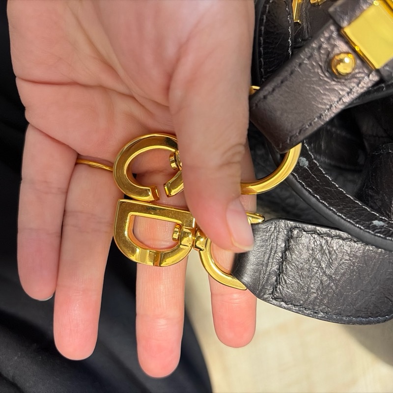 Dior 皺面小牛皮 D-Journey 小型包（Jisoo/韓韶熙同款）-14