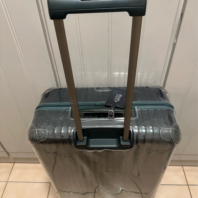 RIMOWA 限量款特殊款行李箱（四邊皮革）-1