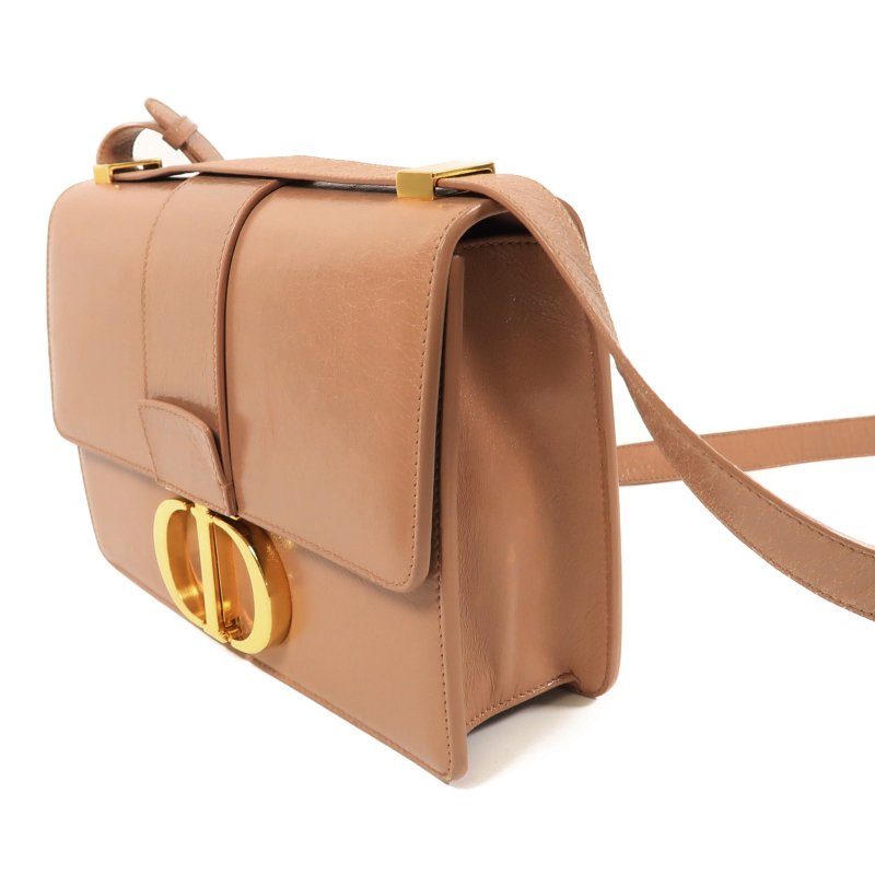 Dior 牛皮皮革30 Montaigne金扣肩背袋-2