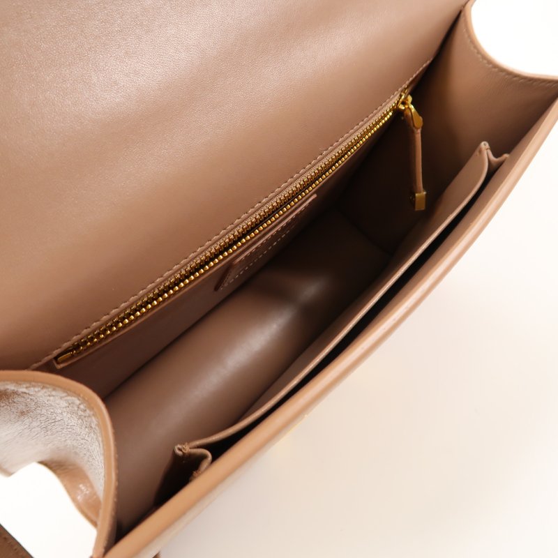 Dior 牛皮皮革30 Montaigne金扣肩背袋-4