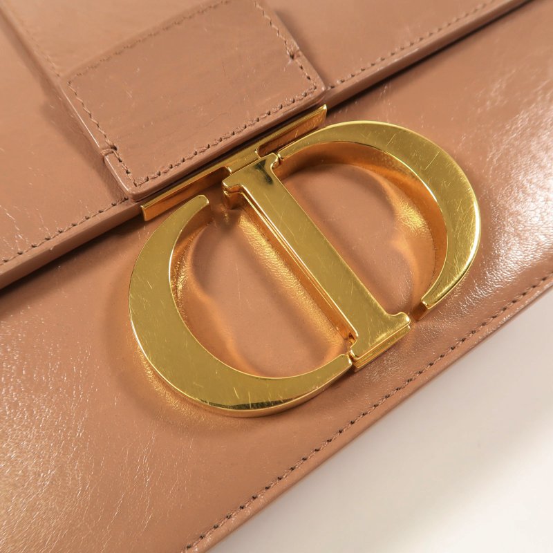 Dior 牛皮皮革30 Montaigne金扣肩背袋-18